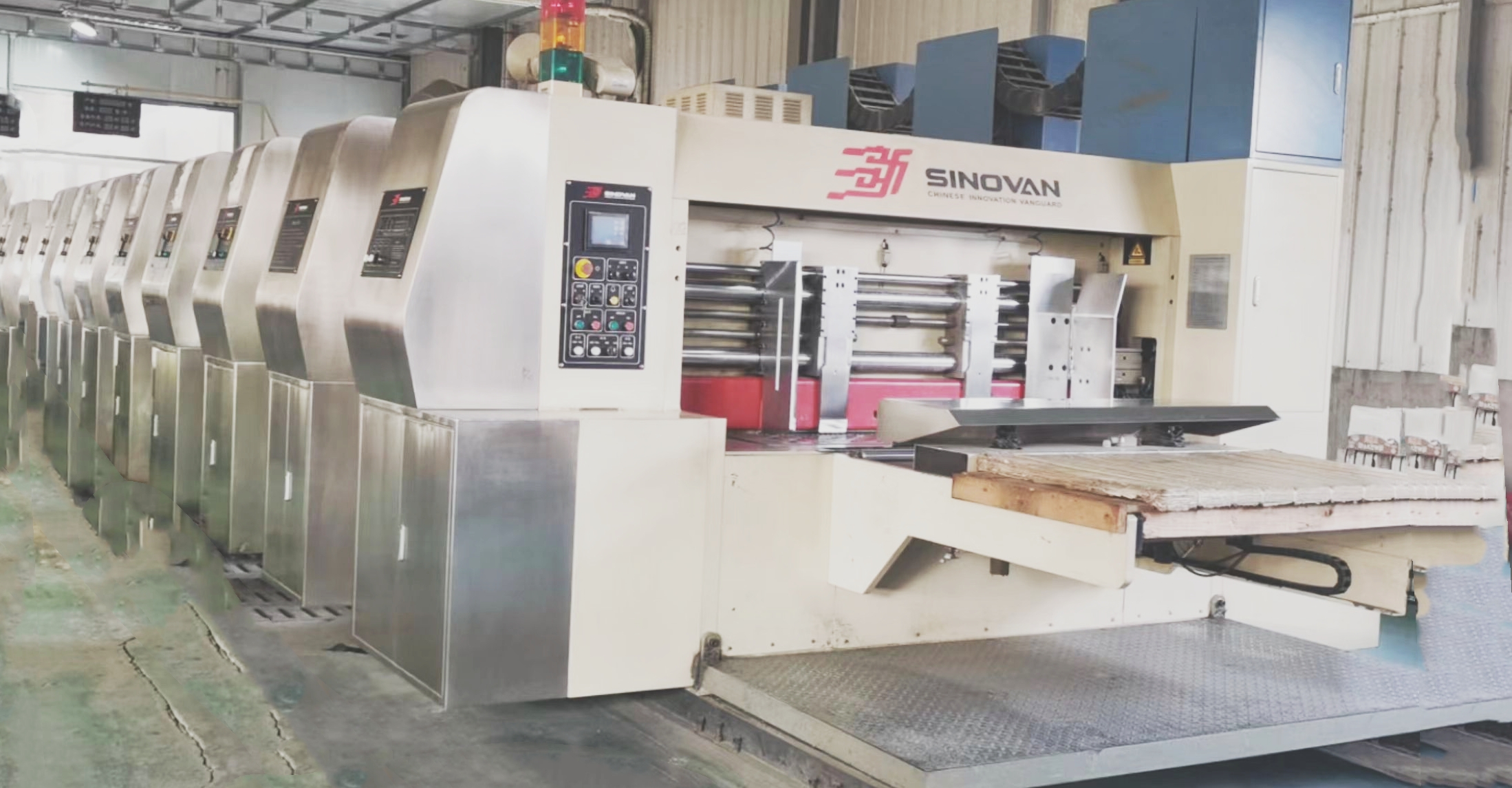 陜西紙箱生產車間